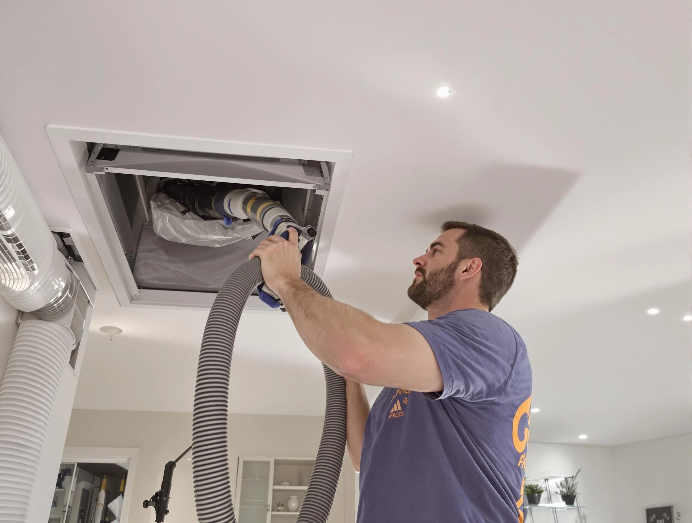 Precision indoor duct cleaning by Columbiana Air Duct Cleaning in Columbiana